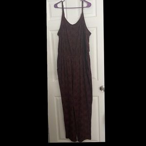 FOREVER 21+ black/brown jumpsuit